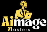 Ai image masters logo in footer